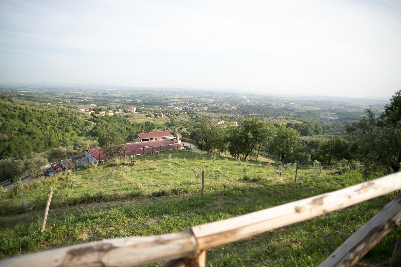 La Dispensa-Bio Agriturismo Panzió Lamporecchio Kültér fotó